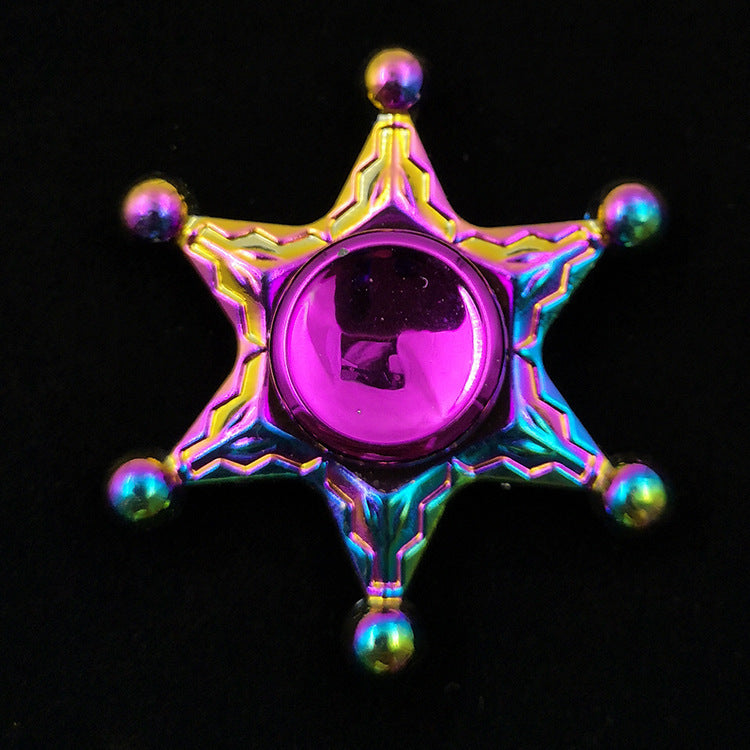 Zinc Alloy Electroplating Colorful Fingertip Top - Cindi Book