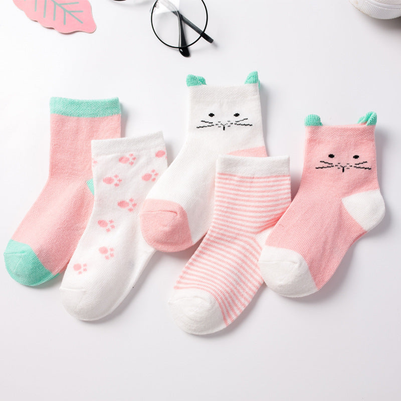 Cartoon baby socks baby stockings - Cindi Book