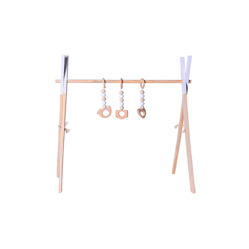 Wooden Baby Infant Fitness Frame Decorative Toys - Cindi Book