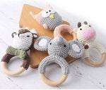 Wooden baby teether - Cindi Book