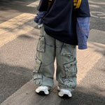 Spring New All-matching Work Clothes Children's Trousers - Cindi Book