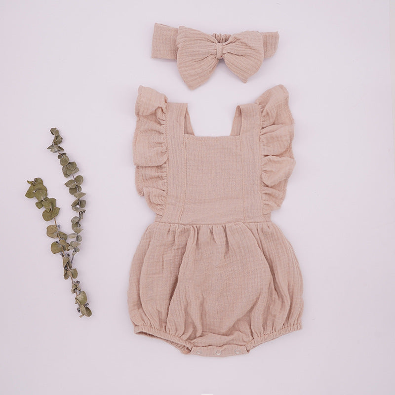 New Baby And Infants Romper Romper Shooting Birthday Dress Children Onesie - Cindi Book