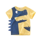 Children's Wear Summer New Korean Children's Boys Cotton T-shirt Men's Treasure In Children's Short Sleeves - Cindi Book