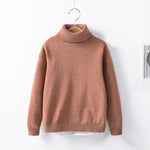Autumn and winter high collar children's knitwear - Cindi Book