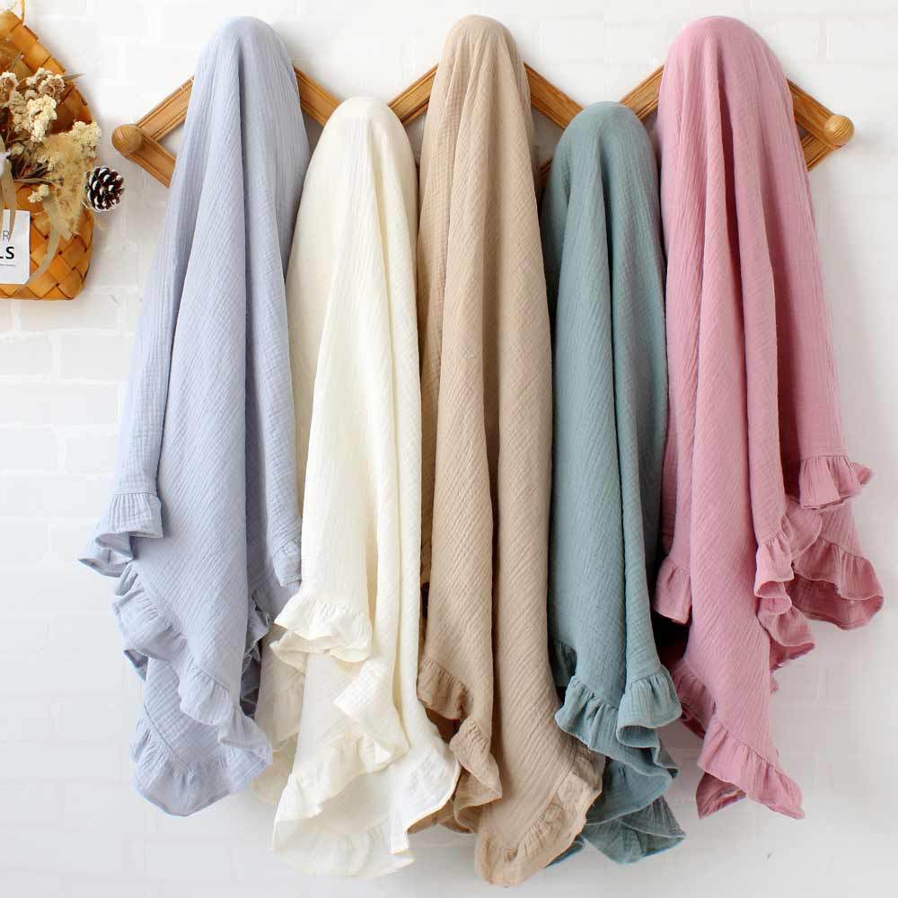 Baby Blanket Ver Ruffle Newborn - Cindi Book