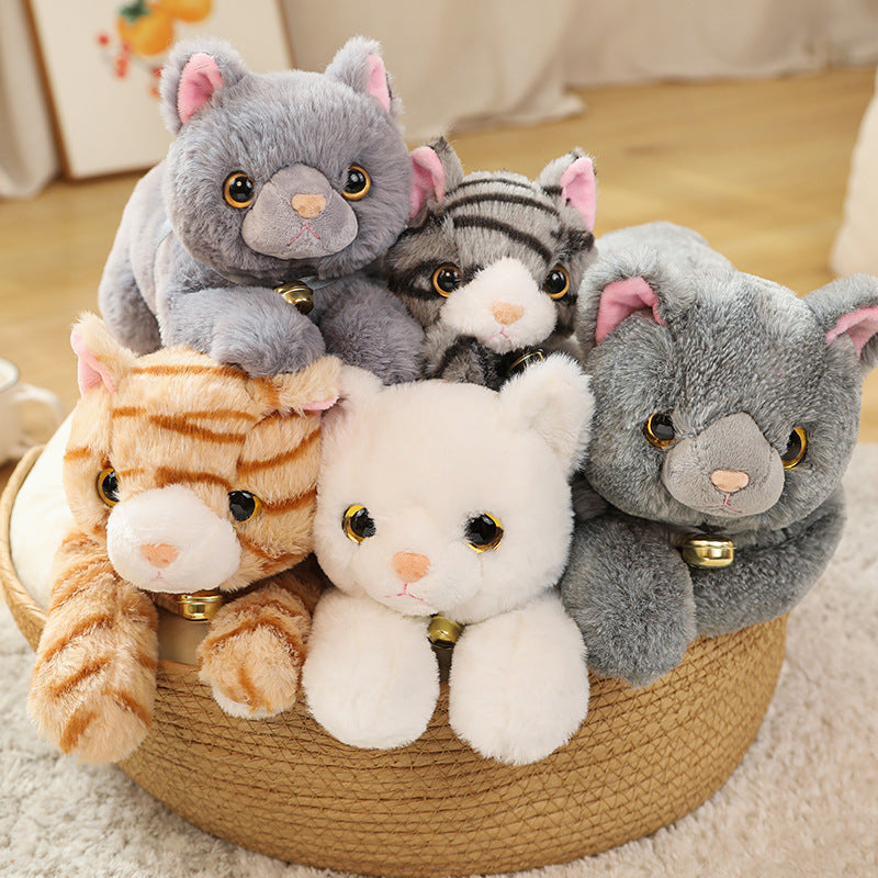 Simulation Birthday Gift Cat Plush Toy - Cindi Book