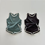 Cotton Sports Vest Shorts Casual Children Suit - Cindi Book