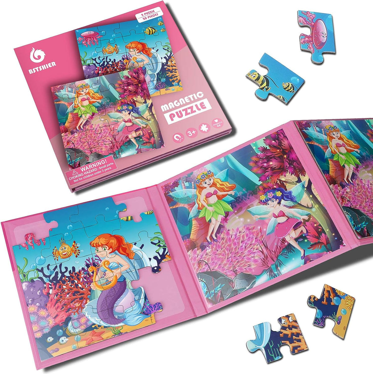 Fantastic Mermaids Underwater Magnetic Puzzle Paradise