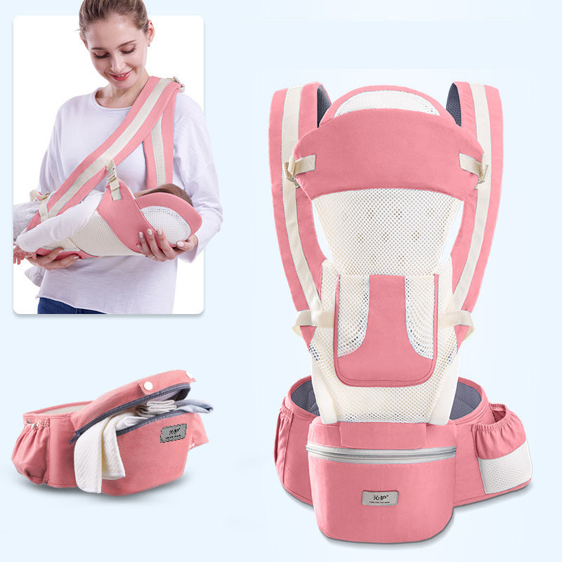 Ergonomic Baby Carrier Infant Baby Hipseat Carrier 3 In 1 Front Facing Ergonomic Kangaroo Baby Wrap Sling - Cindi Book