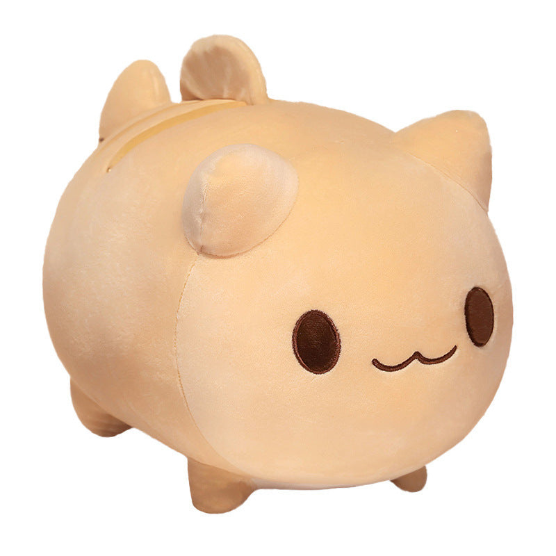 Cartoon Cute Fishtail Cat Plush Toy Accompany Doll Girl Bed Sofa Doll Birthday Gift - Cindi Book