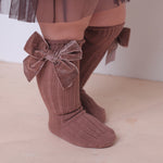 Bowknot woolen baby socks - Cindi Book