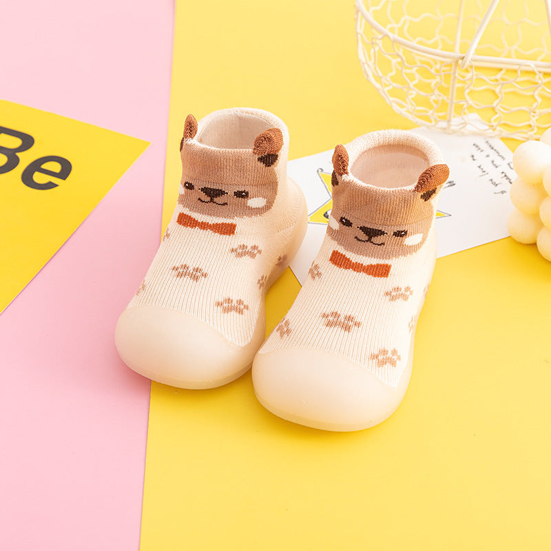 New Children's Socks Baby Toddler Soft-soled Floor Shoes - Cindi Book