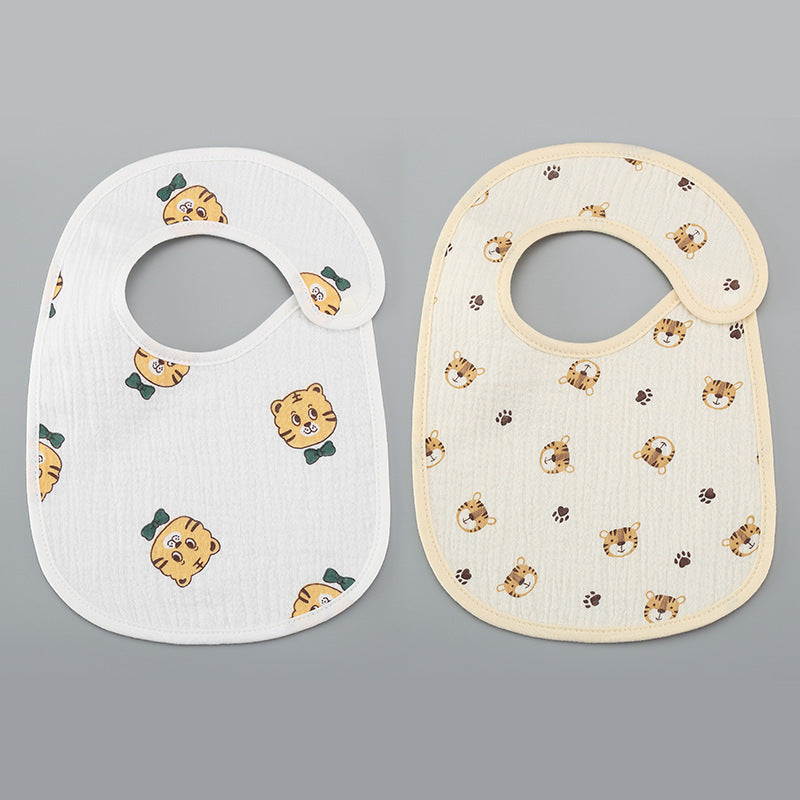 Thin Kids' Bib Pure Cotton Waterproof Gauze Saliva Towel - Cindi Book