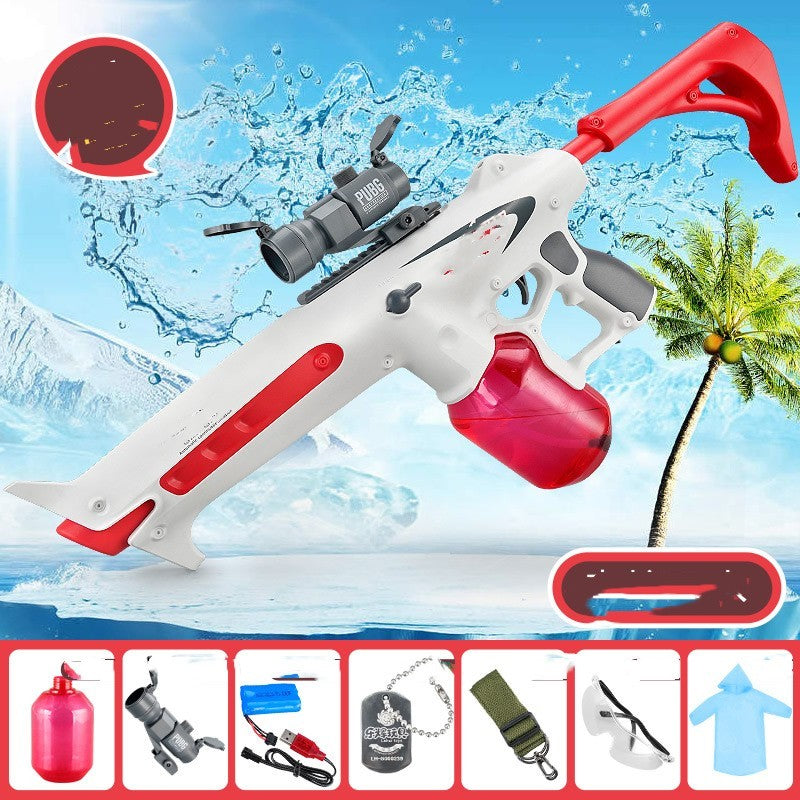 Electric Continuous Water Gun For Children's Water Spray - Cindi Book