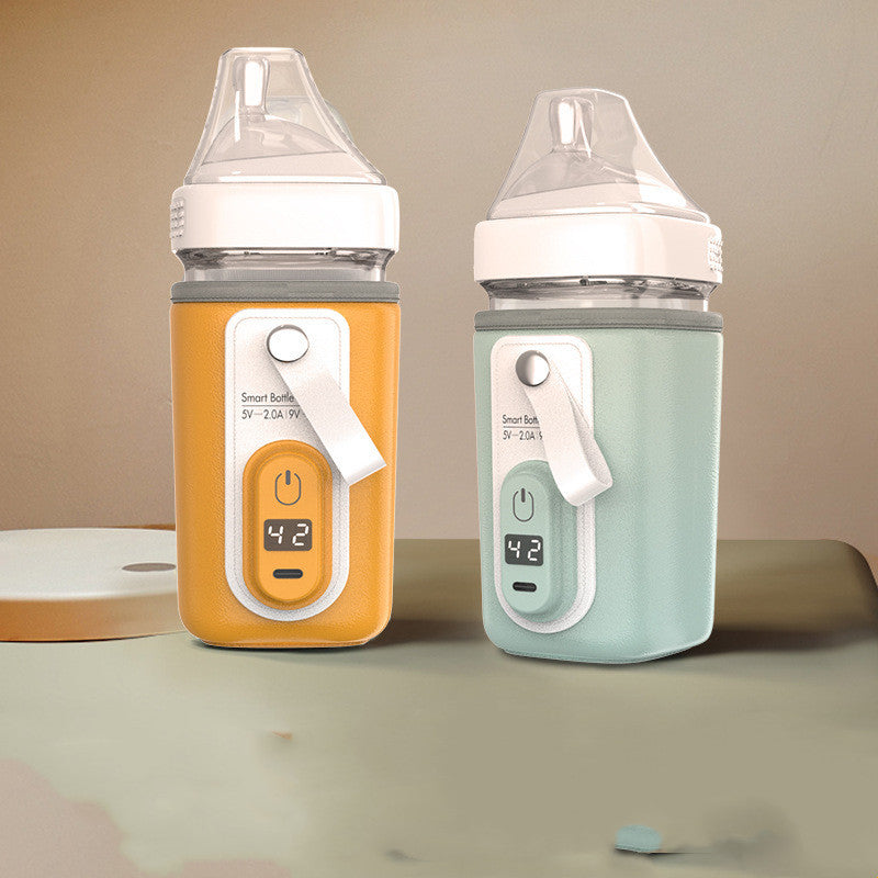 Baby Milk Bottle Ulation Artifact Constant Temperature Heating Pigeon Baby Bottle Ulation Cover Night Milk Adjusting Milk