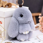 Fashionable Cotton Cute Rabbit Keychain Pendant - Cindi Book