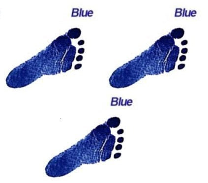 Anti - virus infective baby hand - foot - hand - hand - hand - hand - foot - hand printing table baby footprint - free washing printing oil - Cindi Book