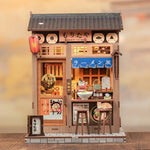 Diy Cottage Hand-assembled Stereo Building Street View Model - Cindi Book
