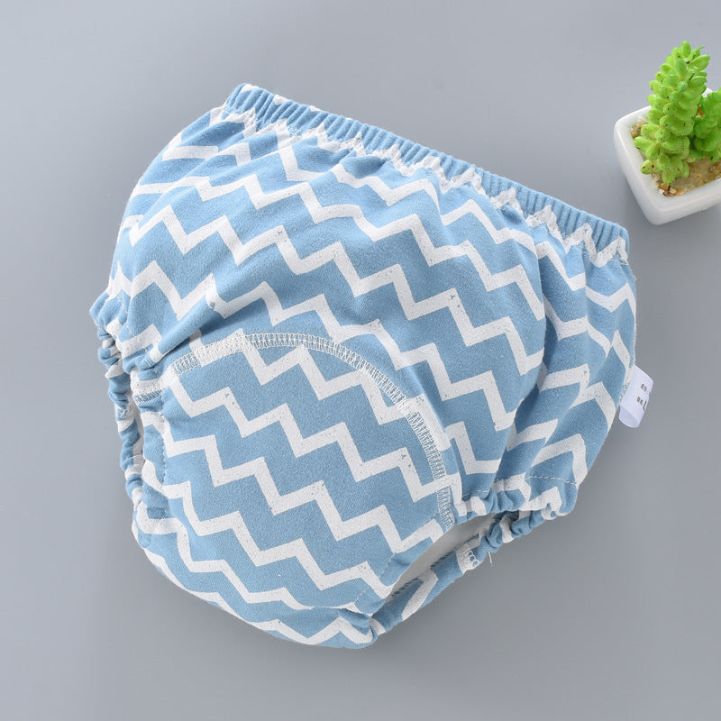 Baby Training Pants Washable 6-layer Gauze Diaper Cover Learning - Cindi Book
