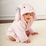 Cartoon Cute Animal Modeling Baby Bath Towels Baby Bathrobes Cotton Children's Bathrobes Baby Hooded - Cindi Book