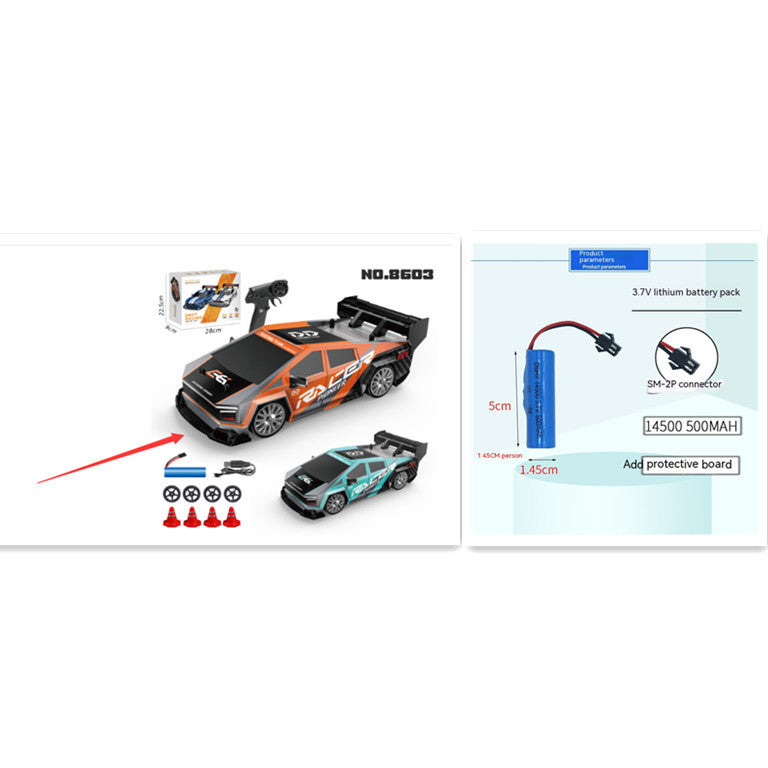 RC Drift High-speed Remote Control Car Educational Toys - Cindi Book