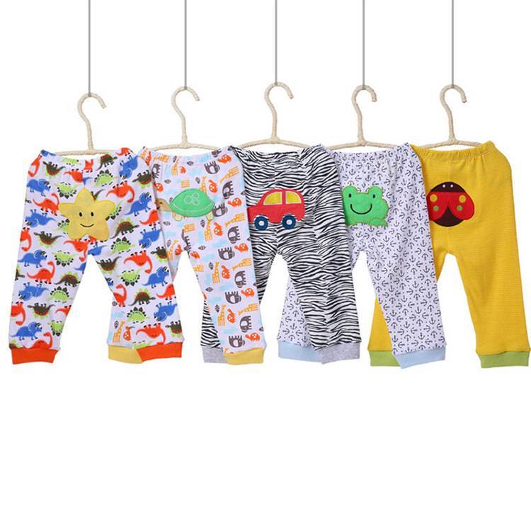 Cartoon print children's leggings 5 pieces - Cindi Book