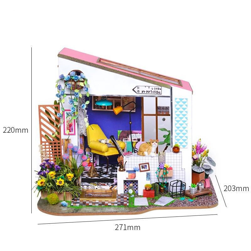 diy art hut handmade house - Cindi Book