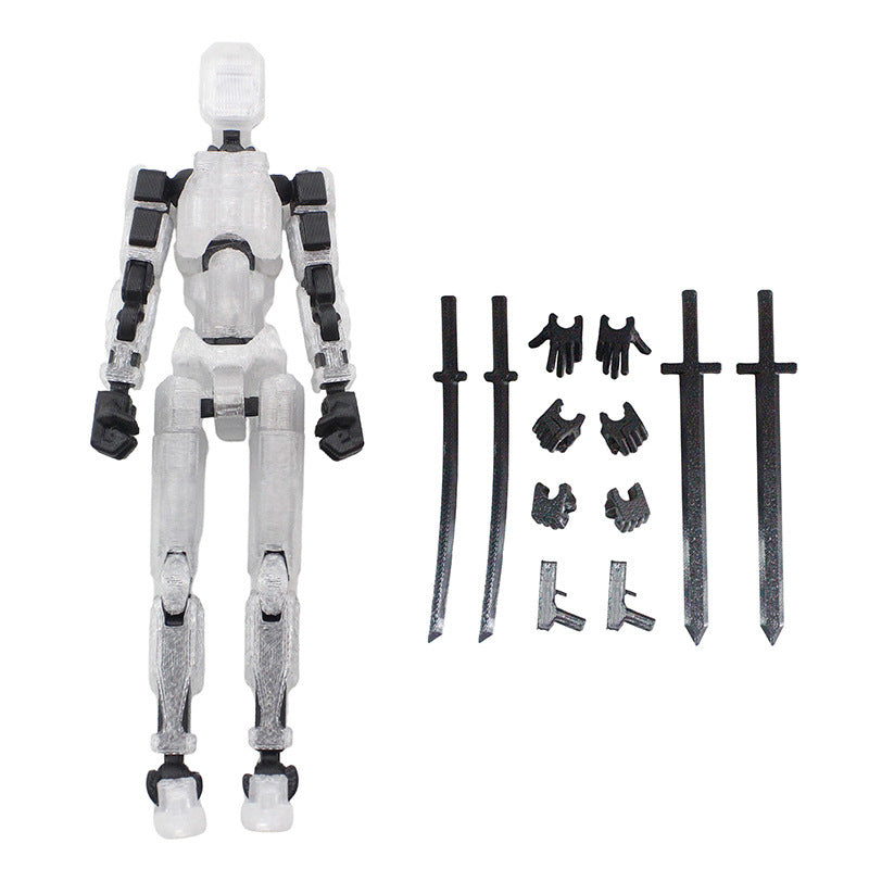 3D Printing More Than Movable Joint Doll Lucky 13 Full Body Movable Robot - Cindi Book