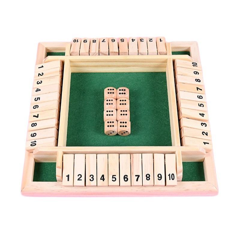 Ultimate Shut The Box Board Game - Cindi Book