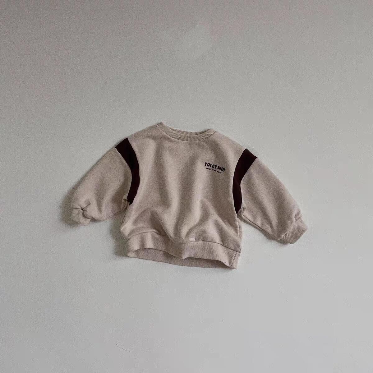 Baby Children's Korean-style Patchwork Sweater - Cindi Book