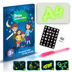 Educational Toy Drawing Pad 3D Magic 8 Light Effects Puzzle Board Sketchpad - Cindi Book