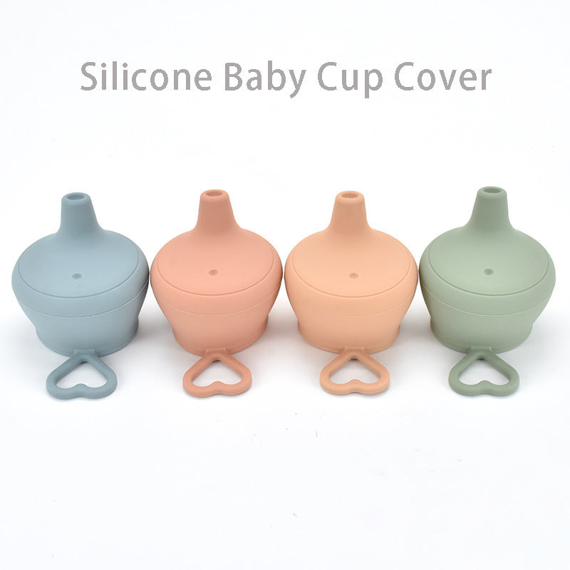 Baby Silicone Cup Lid Splash-proof Cover Feeding Cup Lid Is Free Of BPA - Cindi Book