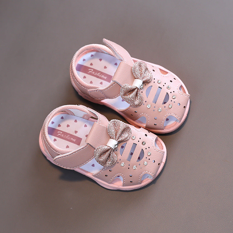 Baby Soft Sole Toddler Shoes Baby Toe Sandals - Cindi Book