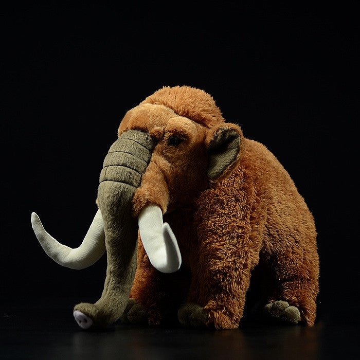 Simulation Mammoth Doll Mammoth Plush Toy Mammoth Simulation Animal Plush Toy 33CM - Cindi Book