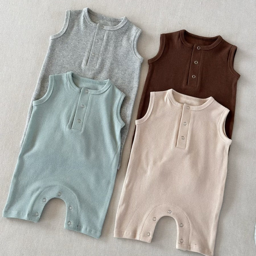 Baby Jumpsuit Grade A Summer Sleeveless Vest - Cindi Book
