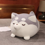 Lazy Husky Shiba Inu Pillow Girl Sleeping Doll - Cindi Book