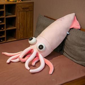 Full Size Squid Soft Stuffed Plush Pillow Toy - Cindi Book