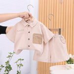 Personality Boy Trendy Thin Shirt Suit - Cindi Book