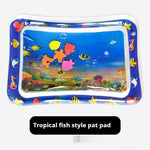 Children's Inflatable Marine Animal Racket Water Cushion Baby Crawling Racket Water Bag Racket Water Cushion Climbing Pad - Cindi Book