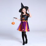 Children's Halloween costume girls pumpkin costume - Cindi Book