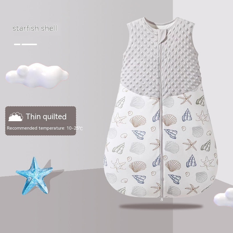 Pure Cotton Newborn Baby Supplies Vest-style Baby Sleeping Bag - Cindi Book