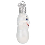 Old World Christmas Mini Ghost Ornament - hand-blown glass Christmas tree ornament (view 4)