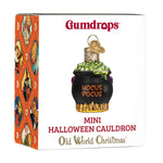 Old World Christmas Mini Halloween Cauldron Ornament - hand-blown glass Christmas tree ornament (view 6)