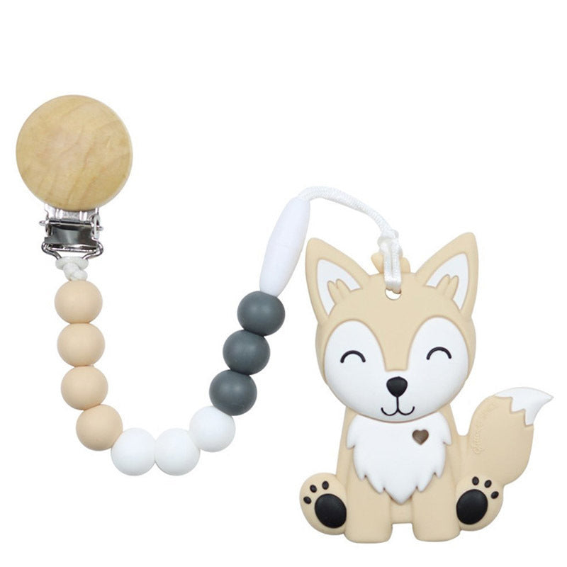 Cartoon Animal Molar Silicone Baby Creative