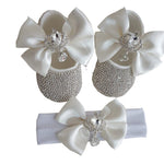 Photography Props And Headband Baby Toddler Shoes Soft Sole Suit - Cindi Book