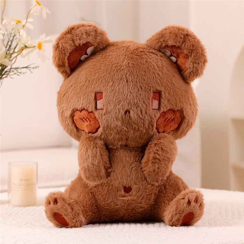 Cartoon Cute Bear Doll Plush Toy - Cindi Book