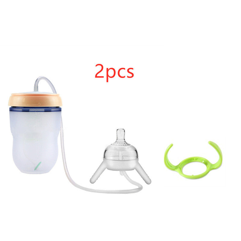 Feeding Bottle Kids Cup Children Training Silicone Sippy - Cindi Book