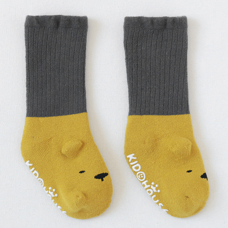 Thick Terry Baby Middle Tube Stereoscopic Anti-skid Floor Socks - Cindi Book
