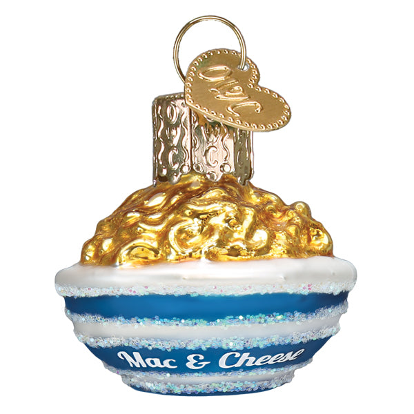 Old World Christmas Mini Mac & Cheese Ornament - hand-blown glass Christmas tree ornament (view 3)
