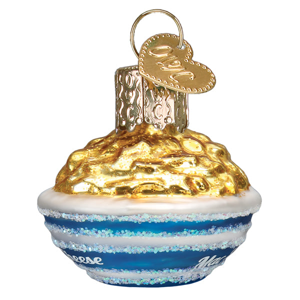 Old World Christmas Mini Mac & Cheese Ornament - hand-blown glass Christmas tree ornament (view 4)